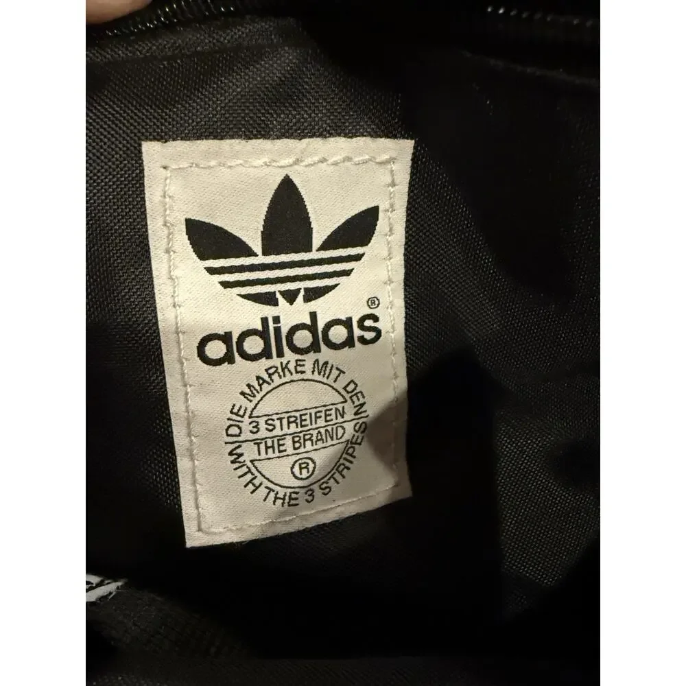 Adidas Originals Black Pink Blue Utility Crossbody Fanny Pack Retro Waist Bag OS